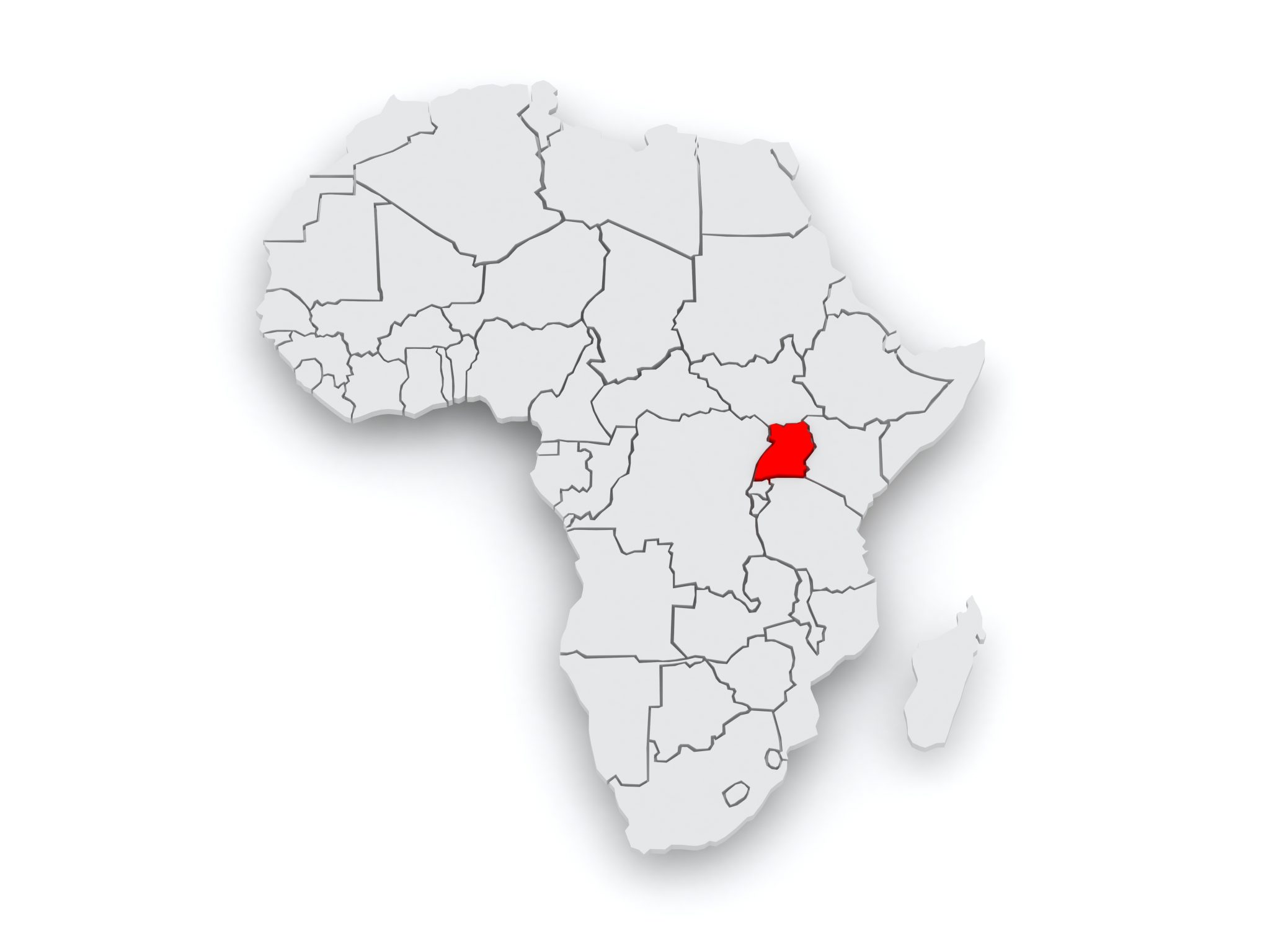 bigstock-Map-of-worlds-Uganda--d-69184330